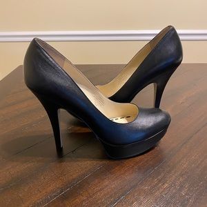 ENZO ANCIOLINI Easmiles  Platform Black Sz 9 1/2